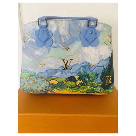 van gogh purse louis vuitton|louis vuitton and jeff koons.